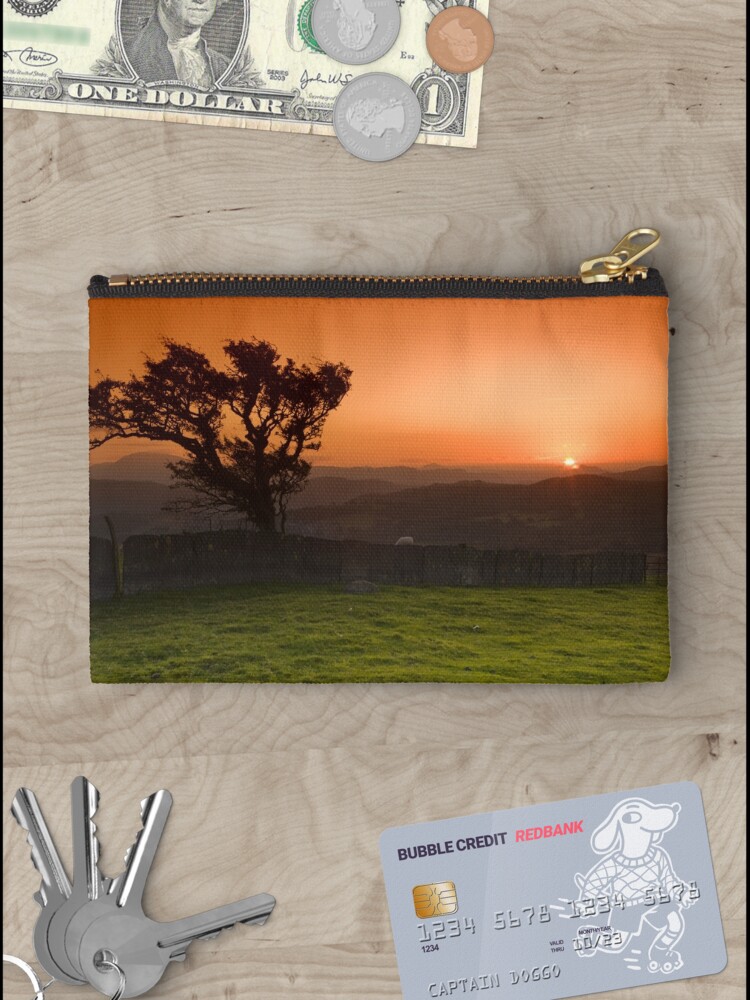 Thumbnail 3 of 4, Zipper Pouch, Windswept tree designed and sold by RoryT.