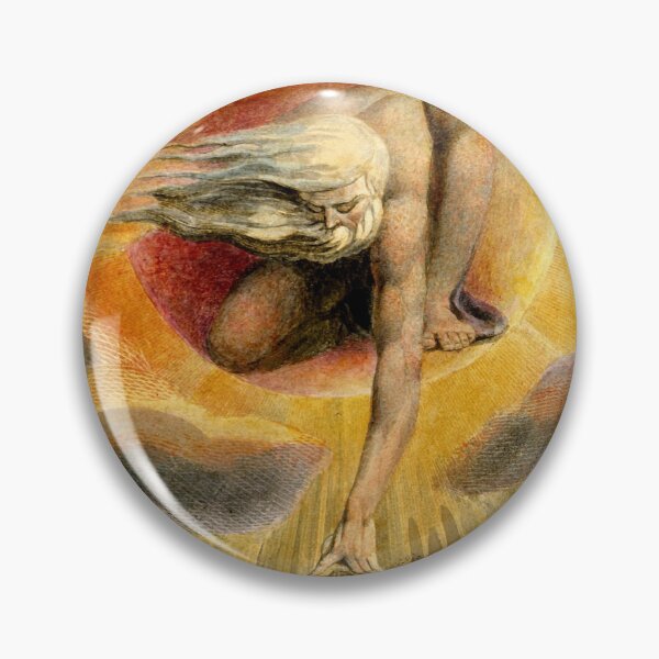 Item preview, William Blake "Urizen depicted in Blake's watercoloured etching The Ancient of Days." designed and sold by Alexandra Dahl.