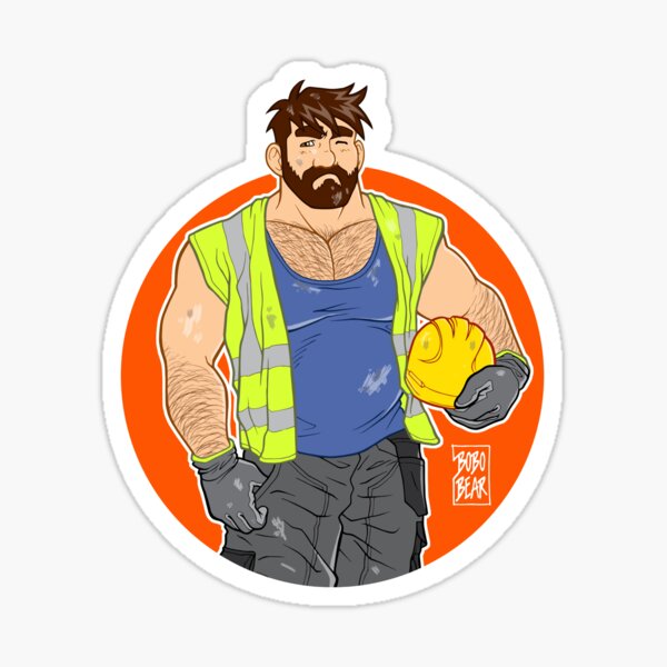 ADAM LIKES WORK Sticker