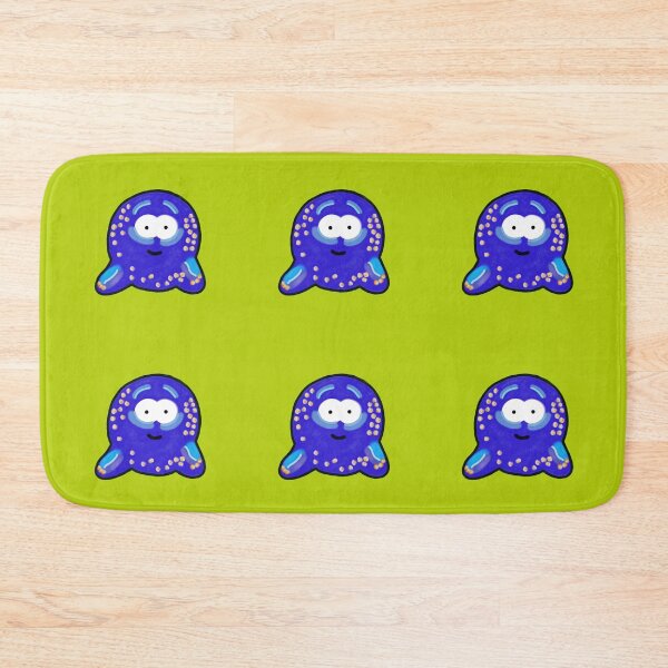 Item preview, Blue Bubble Monster cartoon designed and sold by Marble1212.