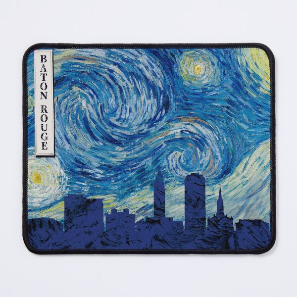 Item preview, Baton Rouge Van Gogh Starry Night designed and sold by DFerraz.