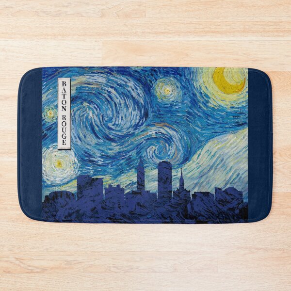 Item preview, Baton Rouge Van Gogh Starry Night designed and sold by DFerraz.