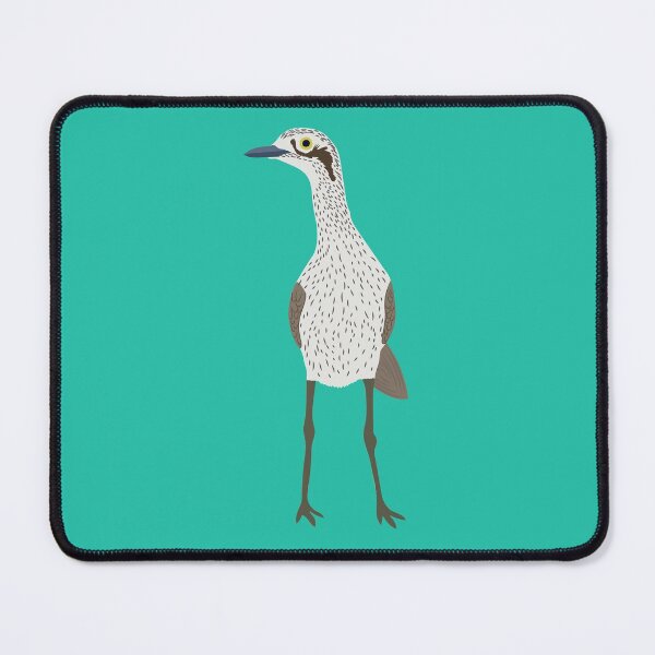 Item preview, Bush Stone-Curlew on Turquoise designed and sold by Digitaldingo.