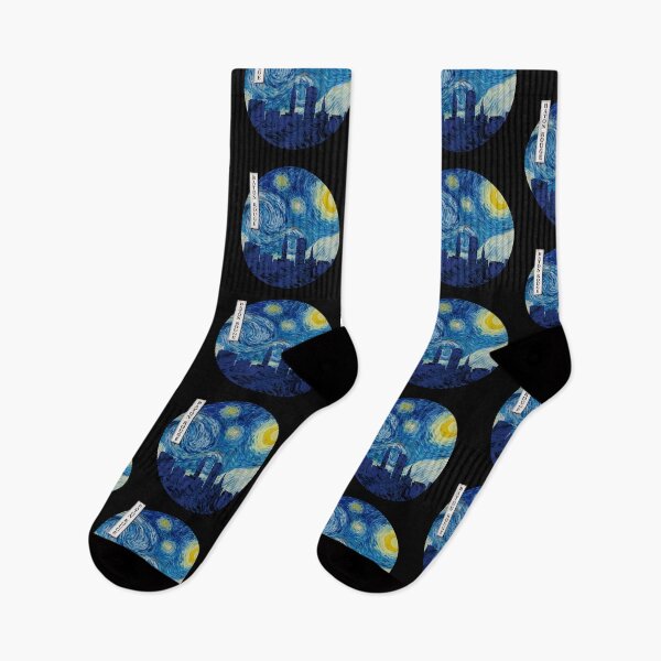 Item preview, Baton Rouge Starry Night Van Gogh Circle designed and sold by DFerraz.