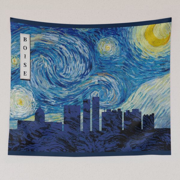 Item preview, Boise Van Gogh Starry Night designed and sold by DFerraz.