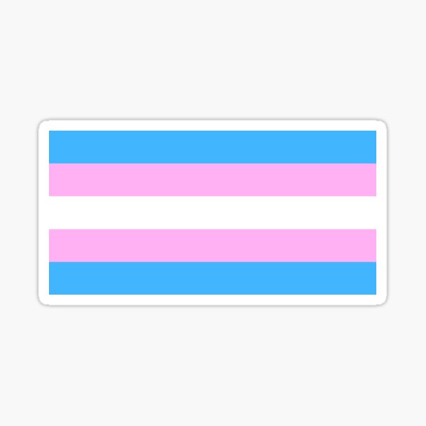 Transgender / Trans Pride Colors Sticker