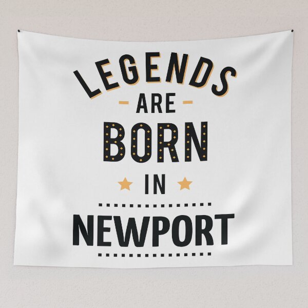Artikelvorschau, Legenden werden in Newport geboren entworfen und verkauft von FiveNiches.