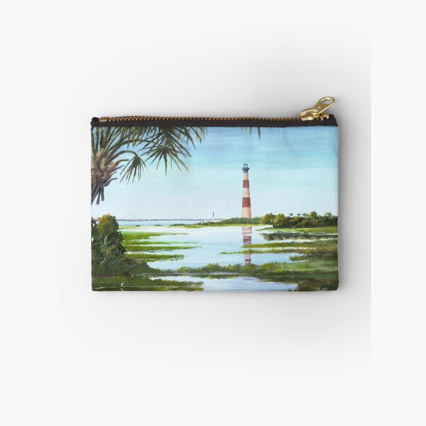 Item preview, Morris Island Lighthouse w/ Palmetto Folly Beach, SC A020 designed and sold by MattyDread.