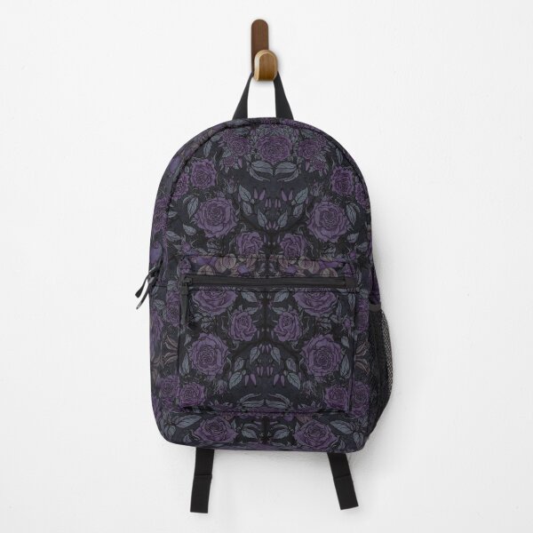 Item preview, purple dark gothic Autumnal roses pattern  designed and sold by Midsea.