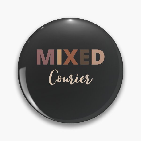 Item preview, Mixed Race courier designed and sold by LAST WEEK'S STOLEN AESTHETICS.