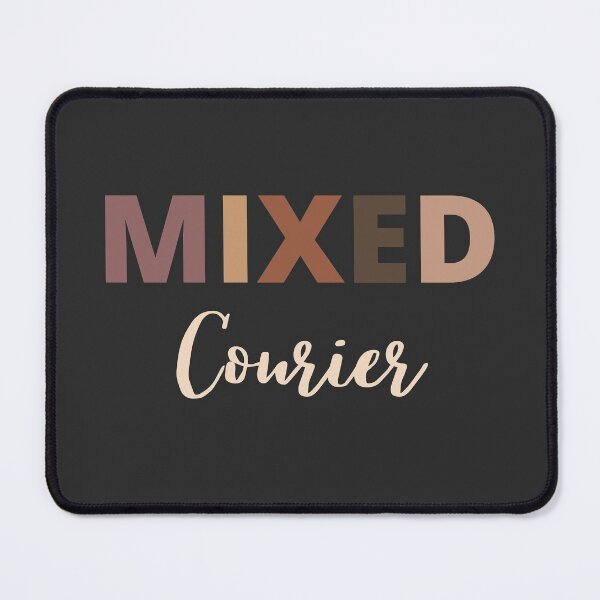 Item preview, Mixed Race courier designed and sold by LAST WEEK'S STOLEN AESTHETICS.