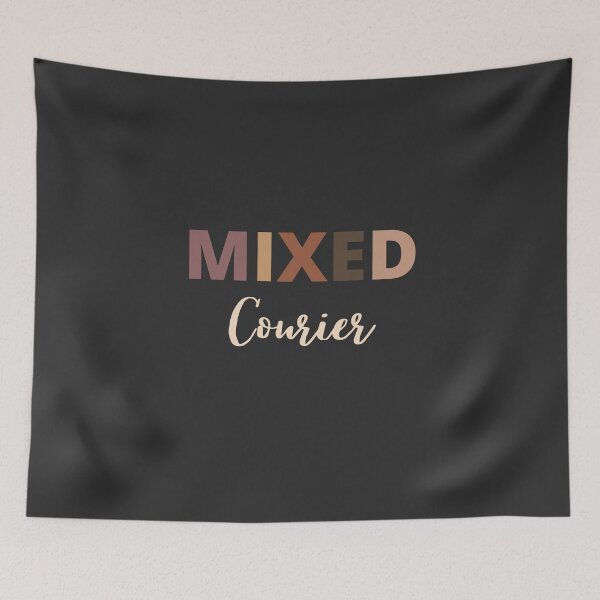 Item preview, Mixed Race courier designed and sold by LAST WEEK'S STOLEN AESTHETICS.
