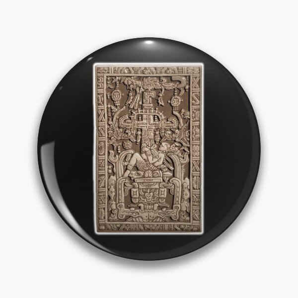 Item preview, Ancient Astronaut. Pakal, Maya, sarcophagus lid. Classic . designed and sold by BondBradley46.