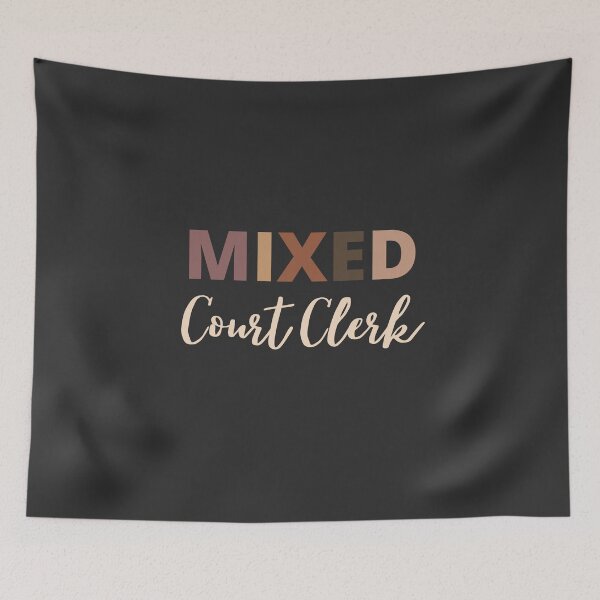 Item preview, Mixed Race court-clerk designed and sold by LAST WEEK'S STOLEN AESTHETICS.