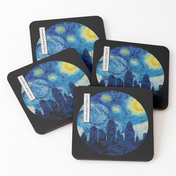 Item preview, Cincinnati Starry Night Van Gogh Circle designed and sold by DFerraz.