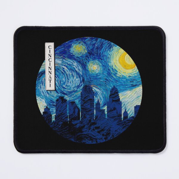 Item preview, Cincinnati Starry Night Van Gogh Circle designed and sold by DFerraz.