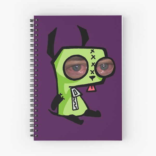 Item preview, invader zim gir sitting brendan fraser crying eyes *NEW VER* designed and sold by WillowWitch96.