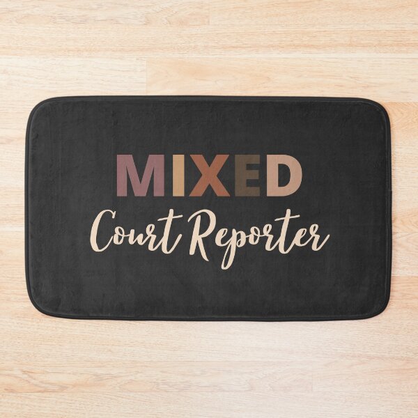 Item preview, Mixed Race court-reporter designed and sold by LAST WEEK'S STOLEN AESTHETICS.