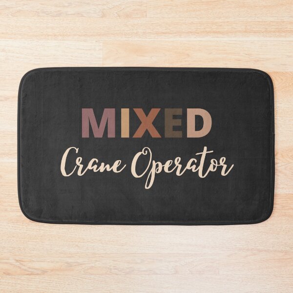 Item preview, Mixed Race crane-operator designed and sold by LAST WEEK'S STOLEN AESTHETICS.