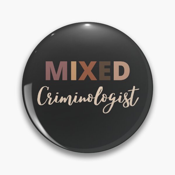 Item preview, Mixed Race criminologist designed and sold by LAST WEEK'S STOLEN AESTHETICS.