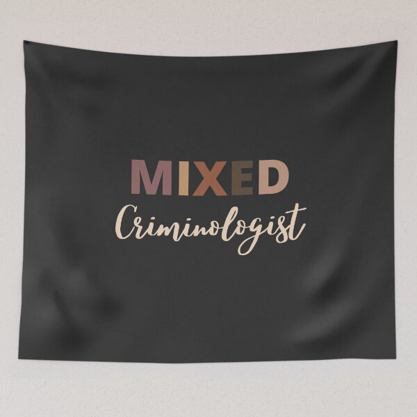 Item preview, Mixed Race criminologist designed and sold by LAST WEEK'S STOLEN AESTHETICS.