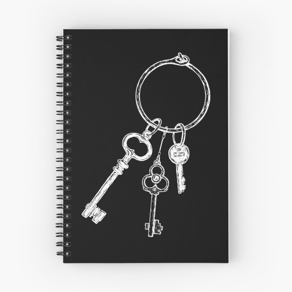 Item preview, Ring of Vintage Skeleton Keys - White designed and sold by darkwonderbrand.