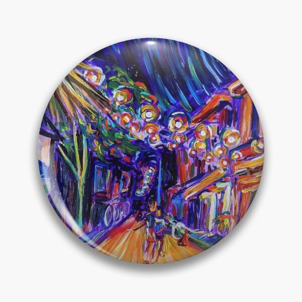 Item preview, Island Starry Nights: Holbox Street designed and sold by SXTNart.