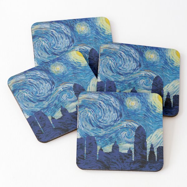 Item preview, Des Moines Van Gogh Starry Night designed and sold by DFerraz.