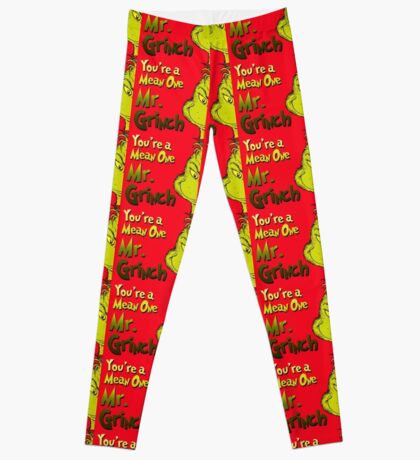 the grinch leggings