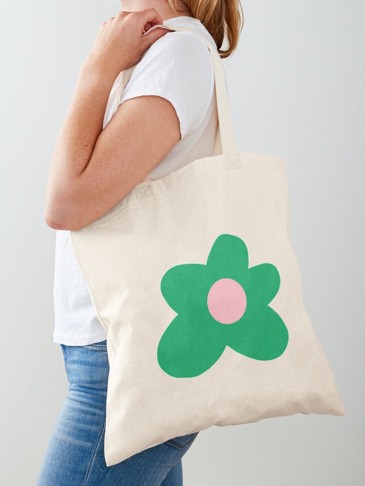 バッグ Fleur tote (lesson) Tweed green Green golf le fleur flower