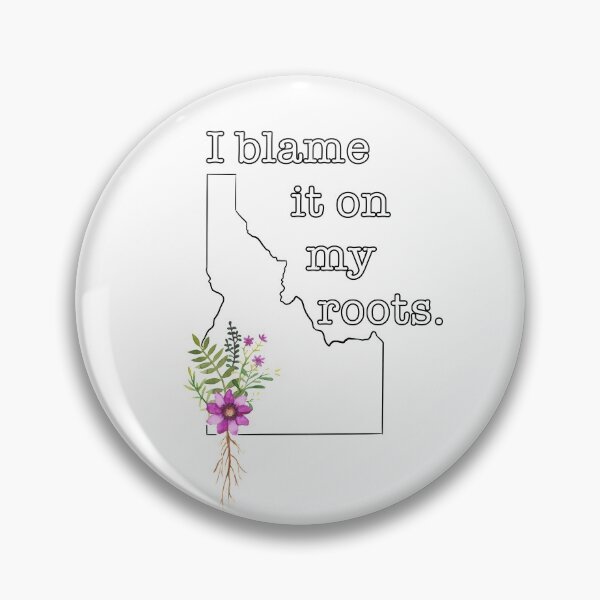 Item preview, I Blame it All on my Roots designed and sold by LineyWorx.