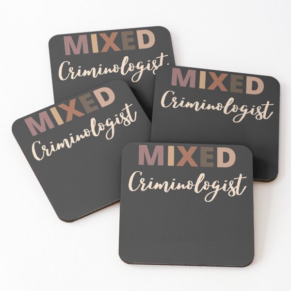 Item preview, Mixed Race criminologist designed and sold by LAST WEEK'S STOLEN AESTHETICS.