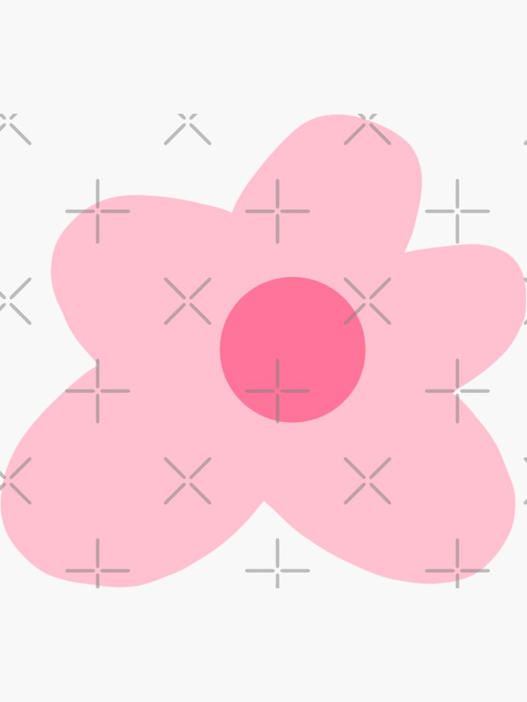 golf le fleur pink flowers Sticker for Sale by P S