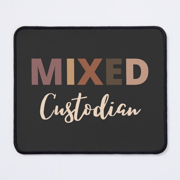 Item preview, Mixed Race custodian designed and sold by LAST WEEK'S STOLEN AESTHETICS.