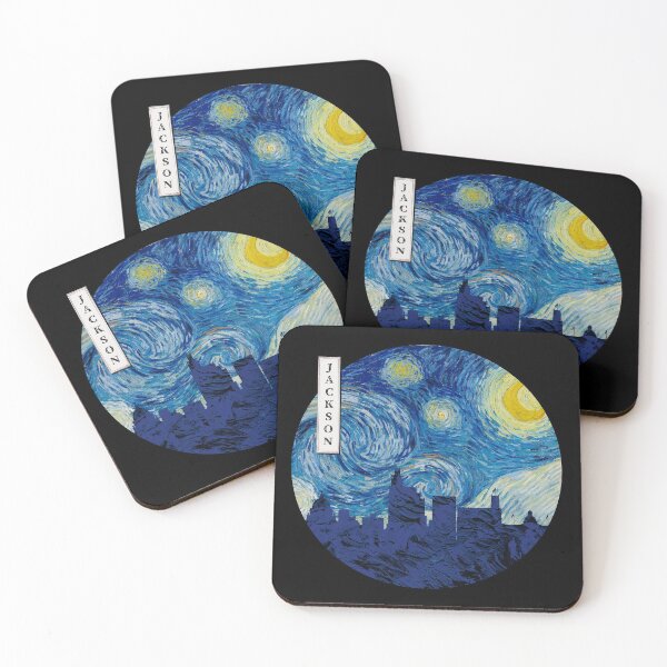 Item preview, Jackson Starry Night Van Gogh Circle designed and sold by DFerraz.