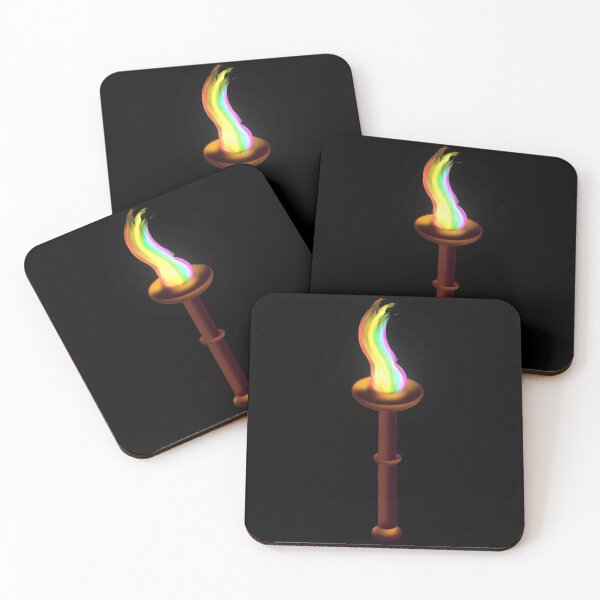 Item preview, Queer Liberation Rainbow Torch designed and sold by FalcoSkyWolf.