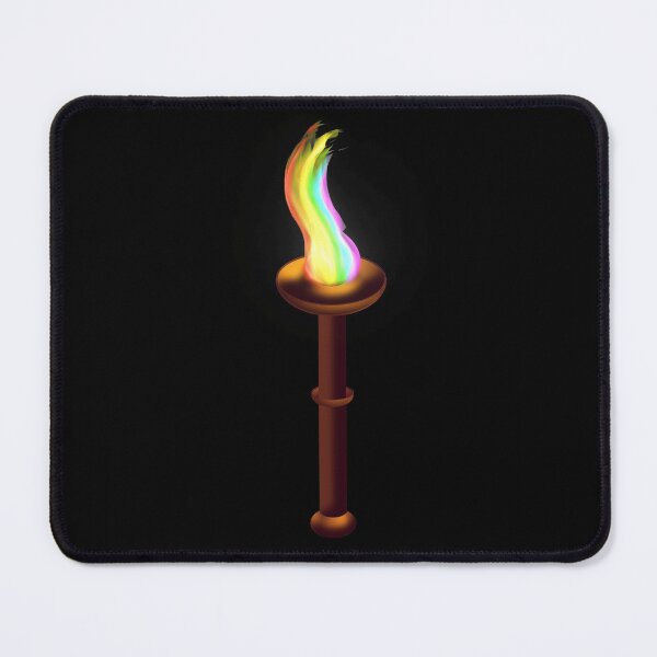 Item preview, Queer Liberation Rainbow Torch designed and sold by FalcoSkyWolf.