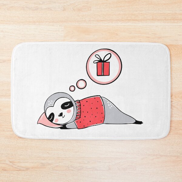 Item preview, Christmas Sloth Dreaming of Presents designed and sold by dev11588.