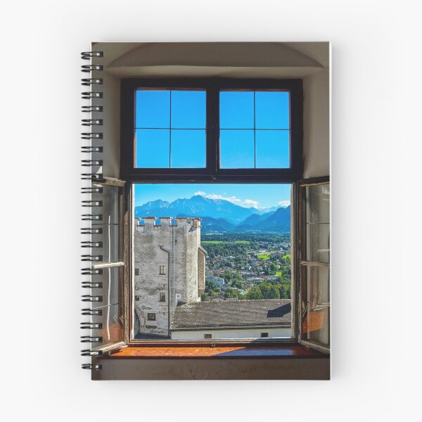 Item preview, Street, buildings and windows, old center of Salzburg, Austria designed and sold by Alexander Sorokopud.