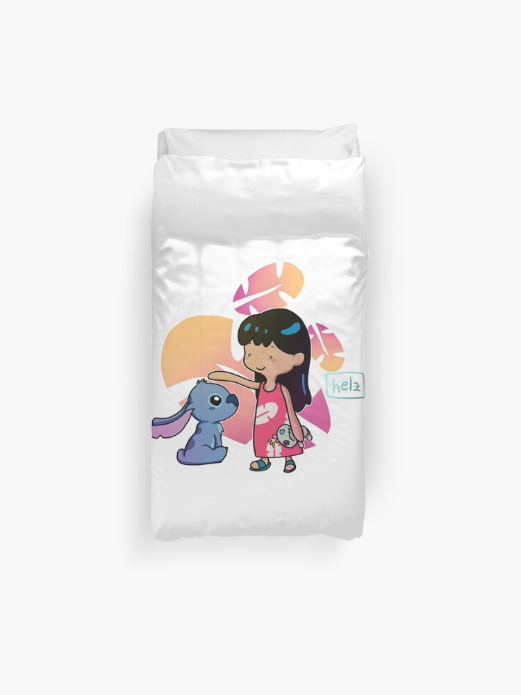 Lilo Stitch Duvet Cover By Helz9 Redbubble