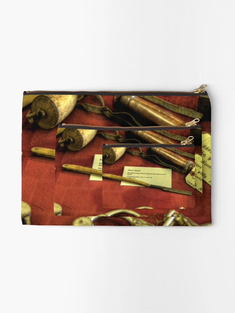 Thumbnail 2 of 4, Zipper Pouch, Straight Razor designed and sold by Terence Russell.