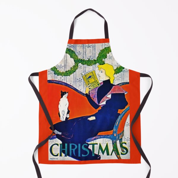 Item preview,  Vintage Christmas (1894) print in high resolution by Edward Penfield designed and sold by CristalleLisa.