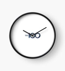 The 100 Season 3 Logo Clock