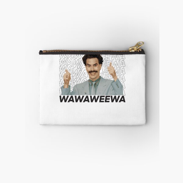 Item preview, Gifts For Women Borat - Wawaweewa - White - Sticker Tee Gift For Music Fans designed and sold by RubenPrice2210.