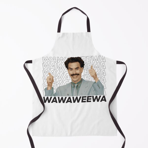 Item preview, Gifts For Women Borat - Wawaweewa - White - Sticker Tee Gift For Music Fans designed and sold by RubenPrice2210.
