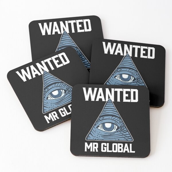 Item preview, Mr Global | All Seeing Eye | The Great Reset designed and sold by RazorDezign.
