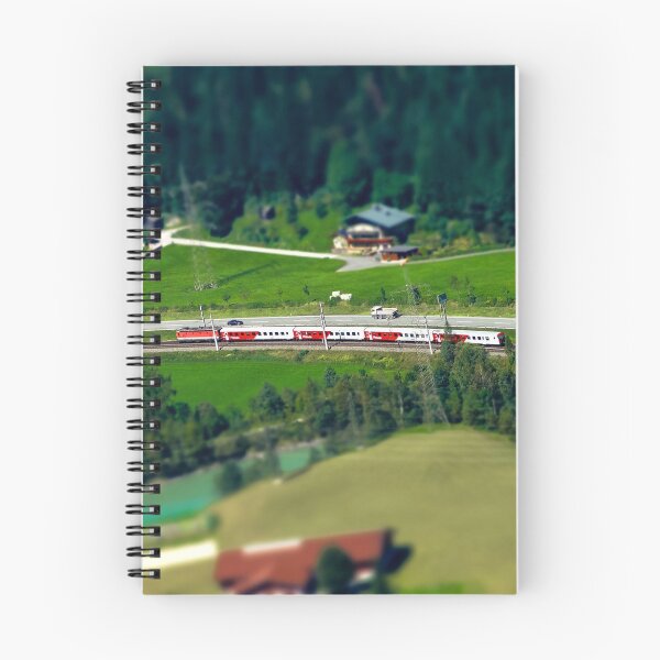 Item preview, Miniature aerial view of train on railway , Austria designed and sold by Alexander Sorokopud.