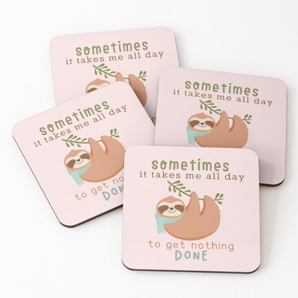 Item preview, sometimes it takes me all day to get nothing done designed and sold by KucingLucu.