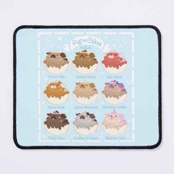 Item preview, Pug Cake Menu designed and sold by MynnuB.
