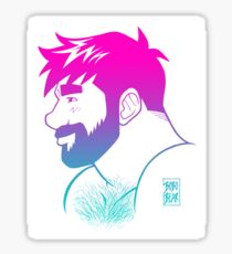 ADAM LIEBT REGENBOGEN Sticker